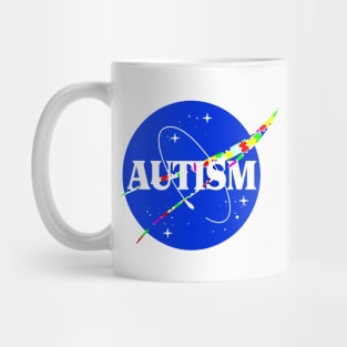 Space Travel Autism Mug